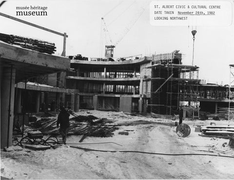 Construction - Arts and Heritage St. Albert