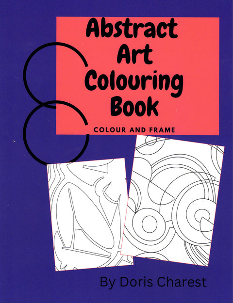 Abstract Art Colouring Book - Arts and Heritage St. Albert