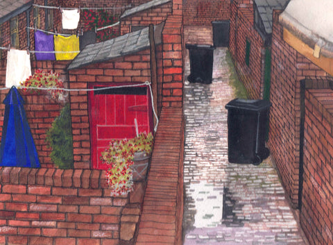 'Coronation Street Manchester' Art Print - Arts and Heritage St. Albert