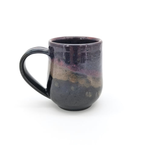 Handmade Small Ceramic Mug Molten Earth - Arts and Heritage St. Albert