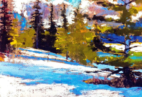 David Shkolny Art Cards Athabasca River Trees - Arts and Heritage St. Albert