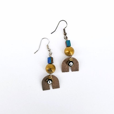 Eye Love You Earrings - Arts and Heritage St. Albert