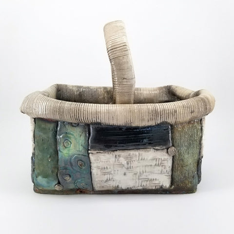 Raku Basket - Arts and Heritage St. Albert