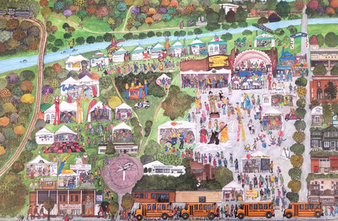 'Northern Alberta Children's Festival' Art Print - Arts and Heritage St. Albert