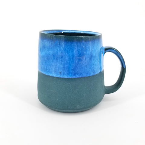 Coloured Clay Mugs Dark Green - Arts and Heritage St. Albert