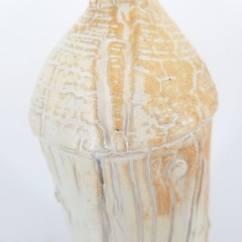 "Tree Texture" Ceramic Bottle - Arts and Heritage St. Albert