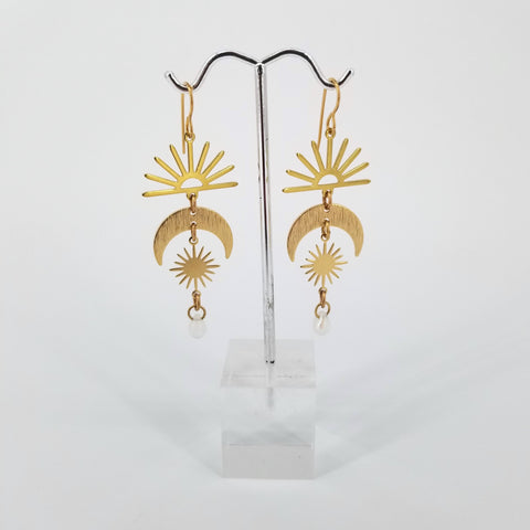 'Here Comes the Sun' Earrings - Arts and Heritage St. Albert