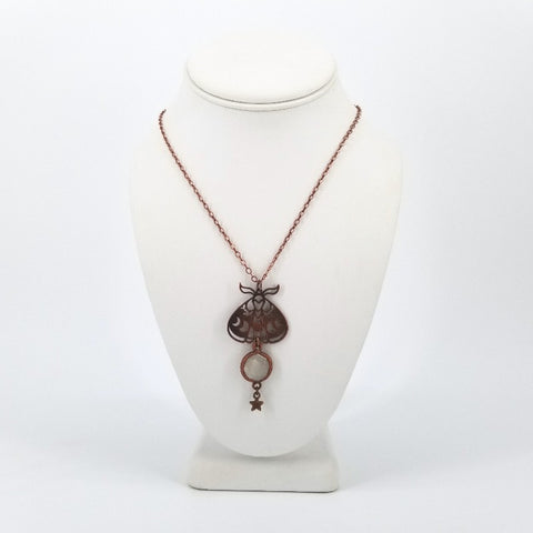 'Forest Moth' Pendant Necklace - Arts and Heritage St. Albert