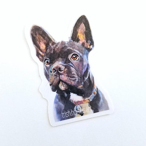 Animal Stickers French Bull Dog - Arts and Heritage St. Albert