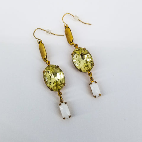 Hanging Earrings With Multi-Gemstones - Arts and Heritage St. Albert