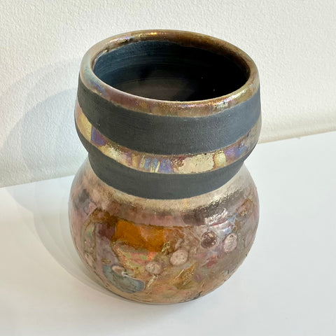 Raku Lustre Vase - Arts and Heritage St. Albert