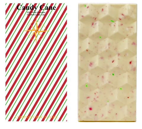 Candy Cane Artisanal Chocolate Bar - Arts and Heritage St. Albert