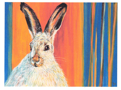 'Animal' Art Cards By Teresa Stieben Don't Give-a-jack Jackrabbit - Arts and Heritage St. Albert