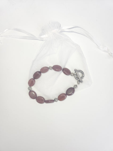 Whisperstones Clasp Bracelet in gift bag - Arts and Heritage St. Albert