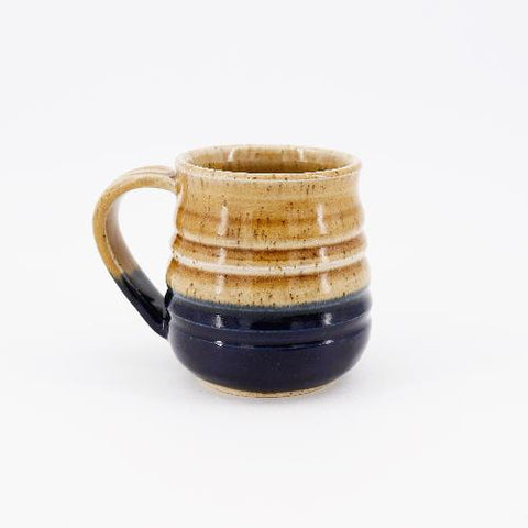 Speckled Mugs Honey and Blue - Arts and Heritage St. Albert