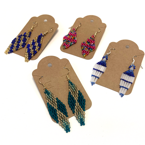 Beaded Earrings - Arts and Heritage St. Albert