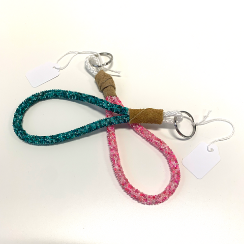 beaded keychain - Arts and Heritage St. Albert