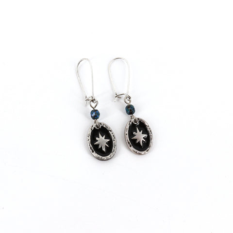 'Stargazer' Earrings Black - Arts and Heritage St. Albert