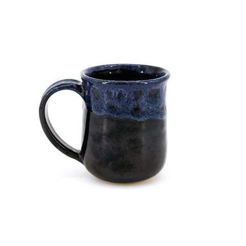 Black and Blue Rounded Mug - Arts and Heritage St. Albert