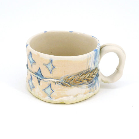 Prairie Flora Embossed & Patterned Mugs Style 7 - Arts and Heritage St. Albert