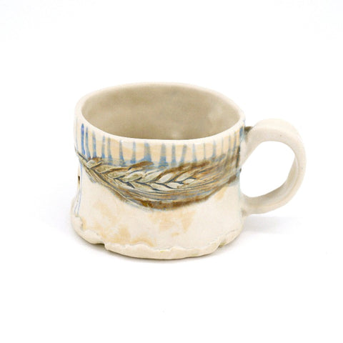 Prairie Flora Embossed & Patterned Mugs Style 8 - Arts and Heritage St. Albert