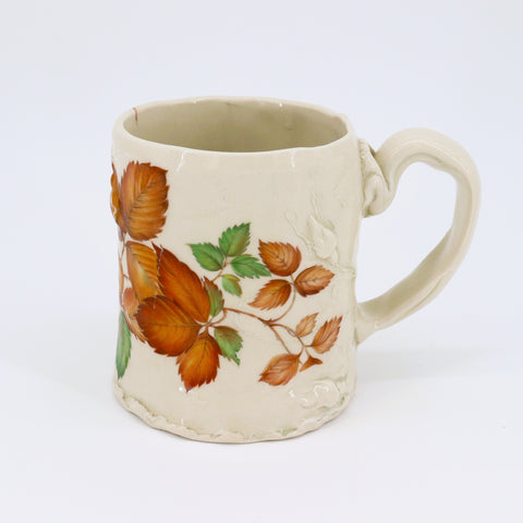 Wild Rose Embossed Mugs Style 1 - Arts and Heritage St. Albert