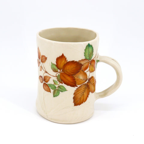 Wild Rose Embossed Mugs Style 2 - Arts and Heritage St. Albert