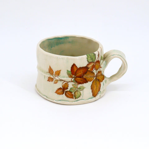 Wild Rose Embossed Mugs Style 6 - Arts and Heritage St. Albert