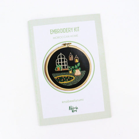 'Moroccan Home' Embroidery Kit - Arts and Heritage St. Albert