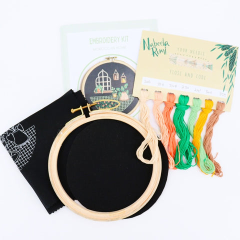 'Moroccan Home' Embroidery Kit - Arts and Heritage St. Albert