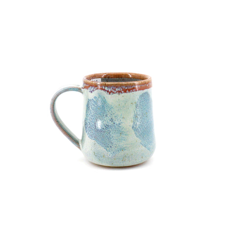 Handmade Blue Ceramic Mugs Style 2 - Arts and Heritage St. Albert