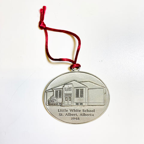 Ornament: Little White School - Arts and Heritage St. Albert