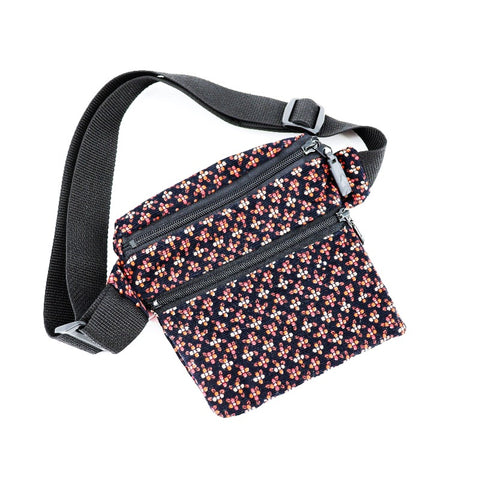 Double Zipper Cross Body Bag - Arts and Heritage St. Albert