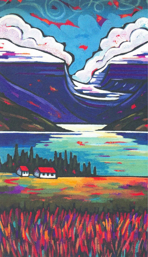 Pam Weber Art Post Cards I Would Have to Hear About It - Arts and Heritage St. Albert