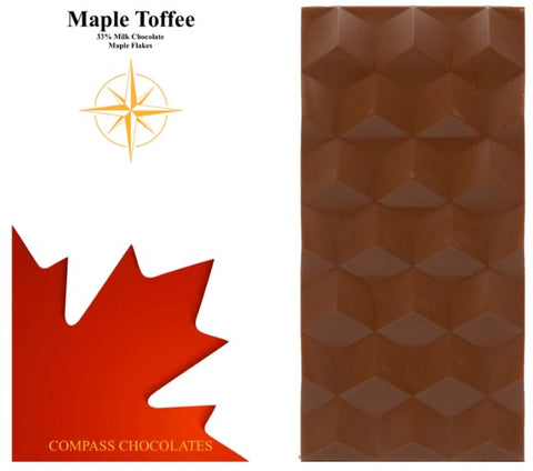 Maple Toffee Artisanal Chocolate Bar - Arts and Heritage St. Albert