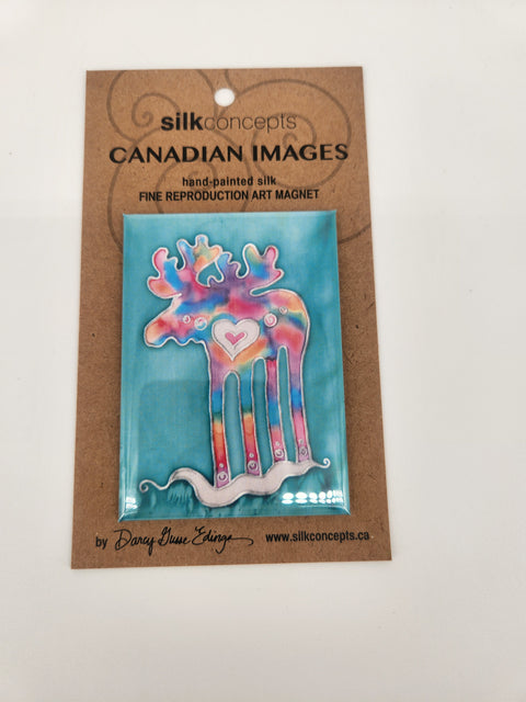 Silk Concepts Magnet Moose - Arts and Heritage St. Albert