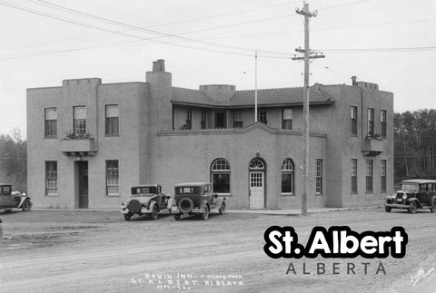 Postcards Bruin Inn 1930 - Arts and Heritage St. Albert