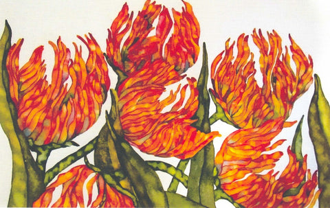 Art Cards by Rhonda Vickers Tangled Tulips - Arts and Heritage St. Albert