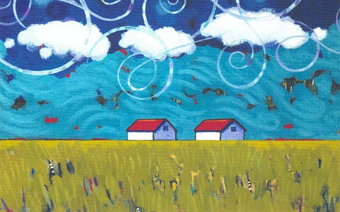 Pam Weber Art Post Cards Bring on The Sunny Weather - Arts and Heritage St. Albert