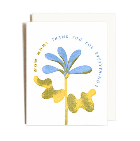 Letterpress Printed Mother's Day Cards Wow Mom - Arts and Heritage St. Albert