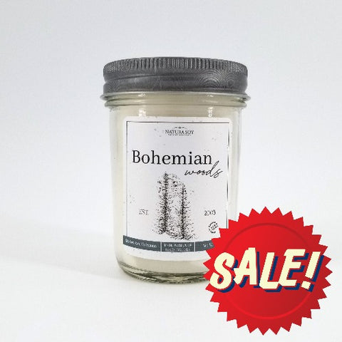 'Bohemian Woods' Marketplace Jar Candle - Arts and Heritage St. Albert