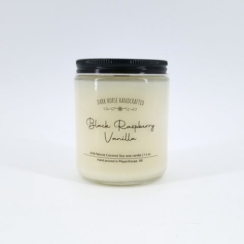 'Black Raspberry & Vanilla' Hand Poured Scented Candle - Arts and Heritage St. Albert