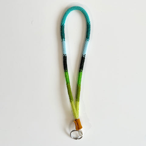 Wristlet Lanyards Teal & Green - Arts and Heritage St. Albert