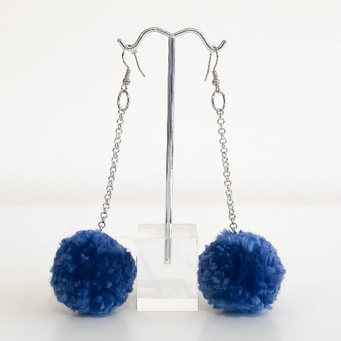 Pom Pom Earrings - Arts and Heritage St. Albert