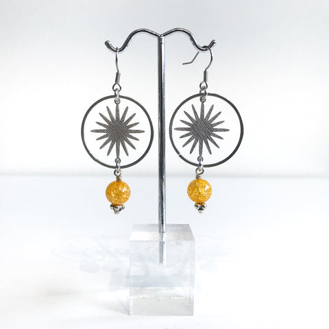 Sun Earrings - Arts and Heritage St. Albert