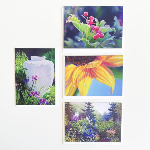 Art Cards Floral Set of 4 - Arts and Heritage St. Albert