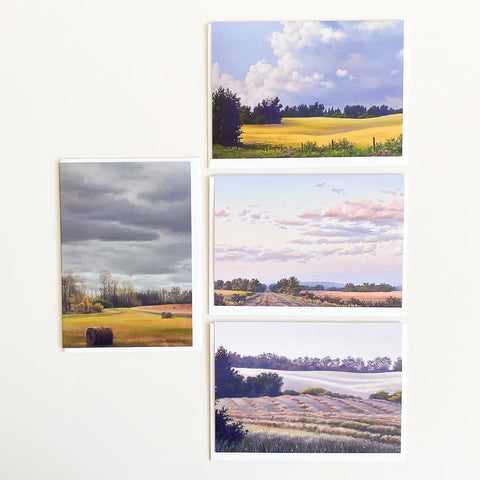 Art Cards Landscape Set of 4 - Arts and Heritage St. Albert