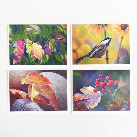 Art Cards Autumn Set of 4 - Arts and Heritage St. Albert