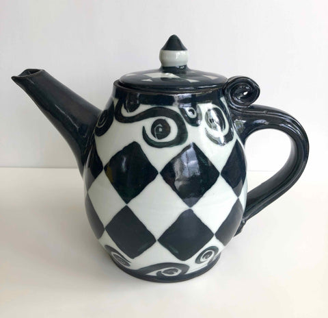 Diamond teapot - Arts and Heritage St. Albert