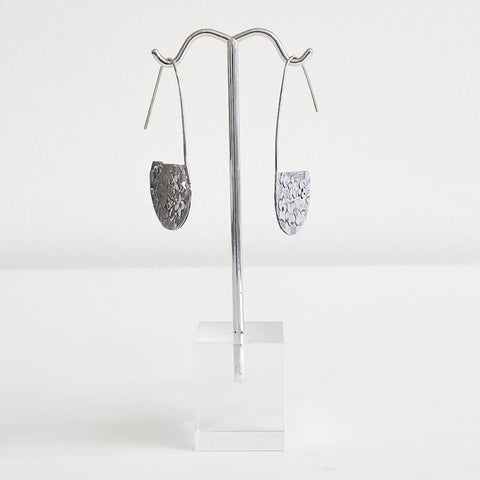 Silver Drop Earrings - Arts and Heritage St. Albert